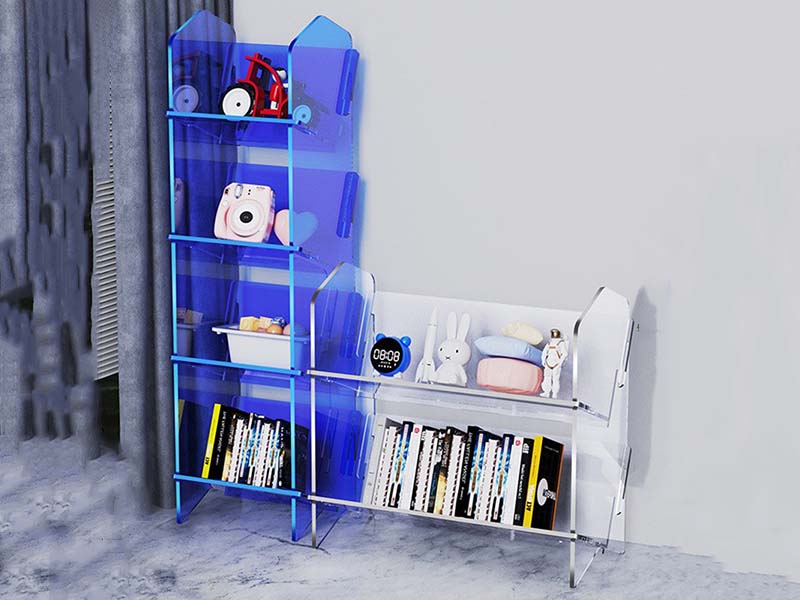 可拆裝兒童亞克力書架定制產品展示架定做